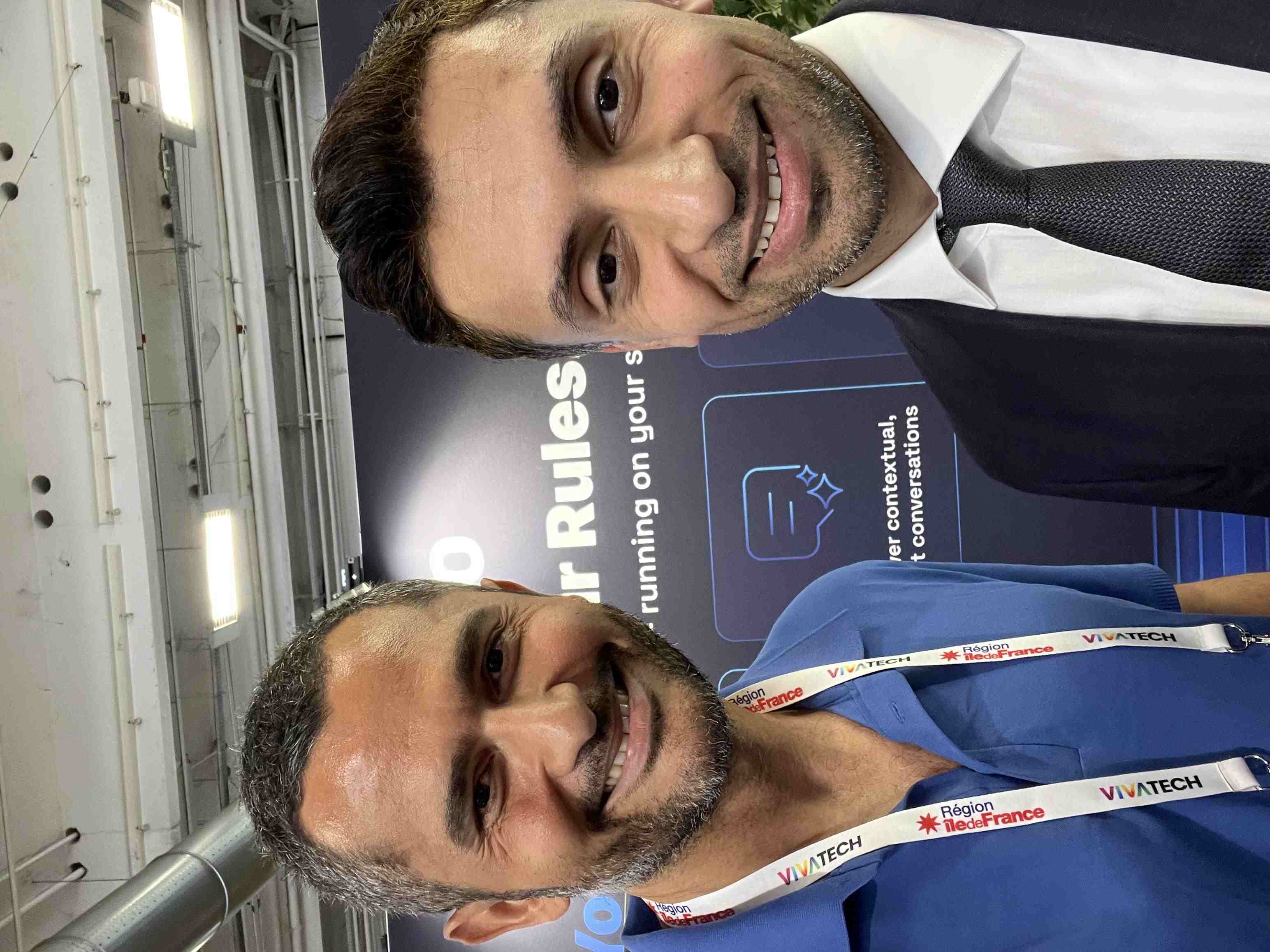 Yousif (Aramco) au stand Yuto