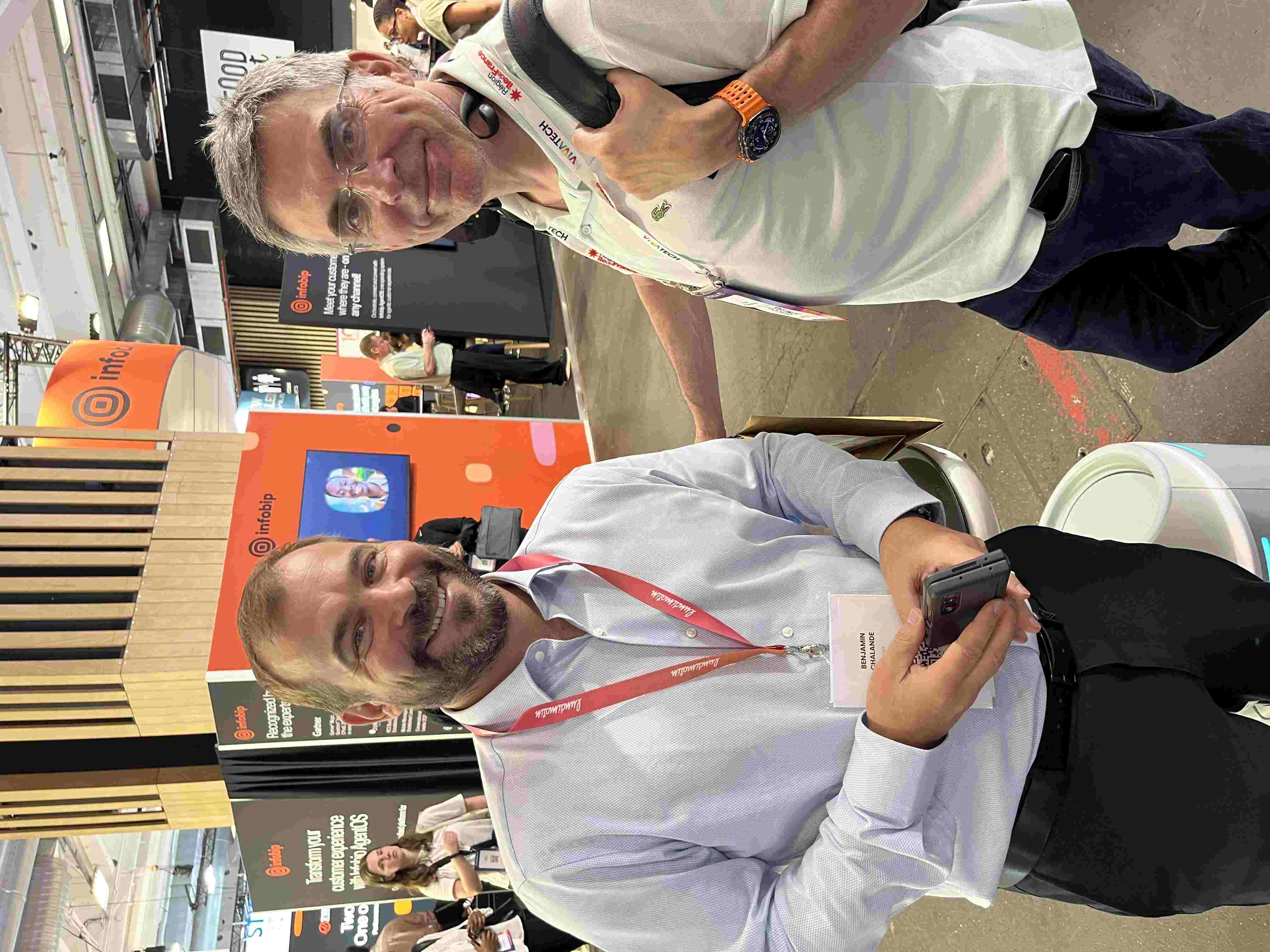 Denis Poumeyrau (RATP) au stand Yuto
