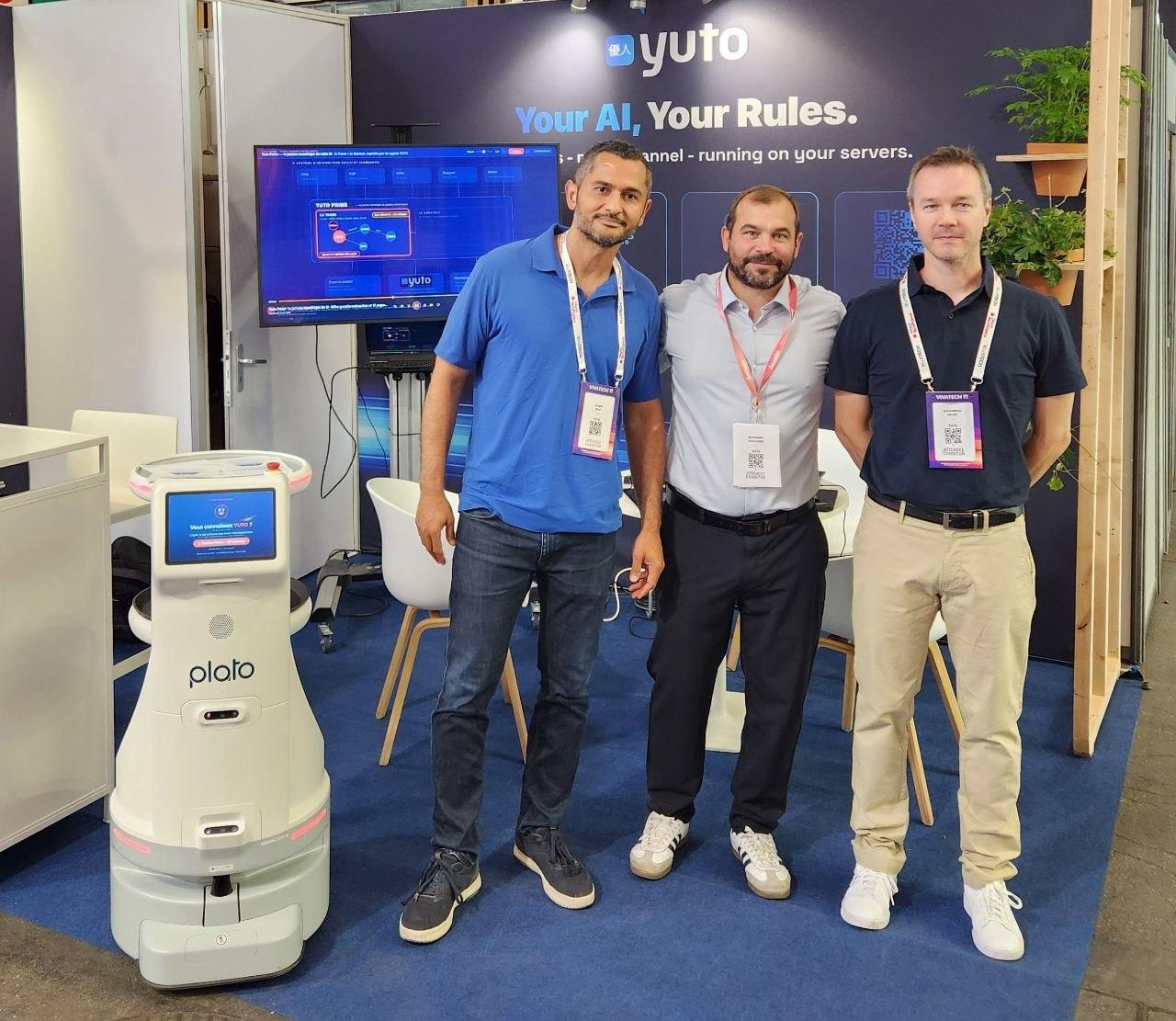 Stand Yuto à VivaTech 2026