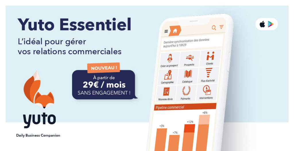 yuto essentiel pour gerer les relations commerciale