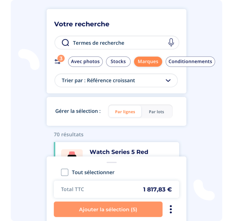 Le mode "Avancé" sur crm mobile Yuto